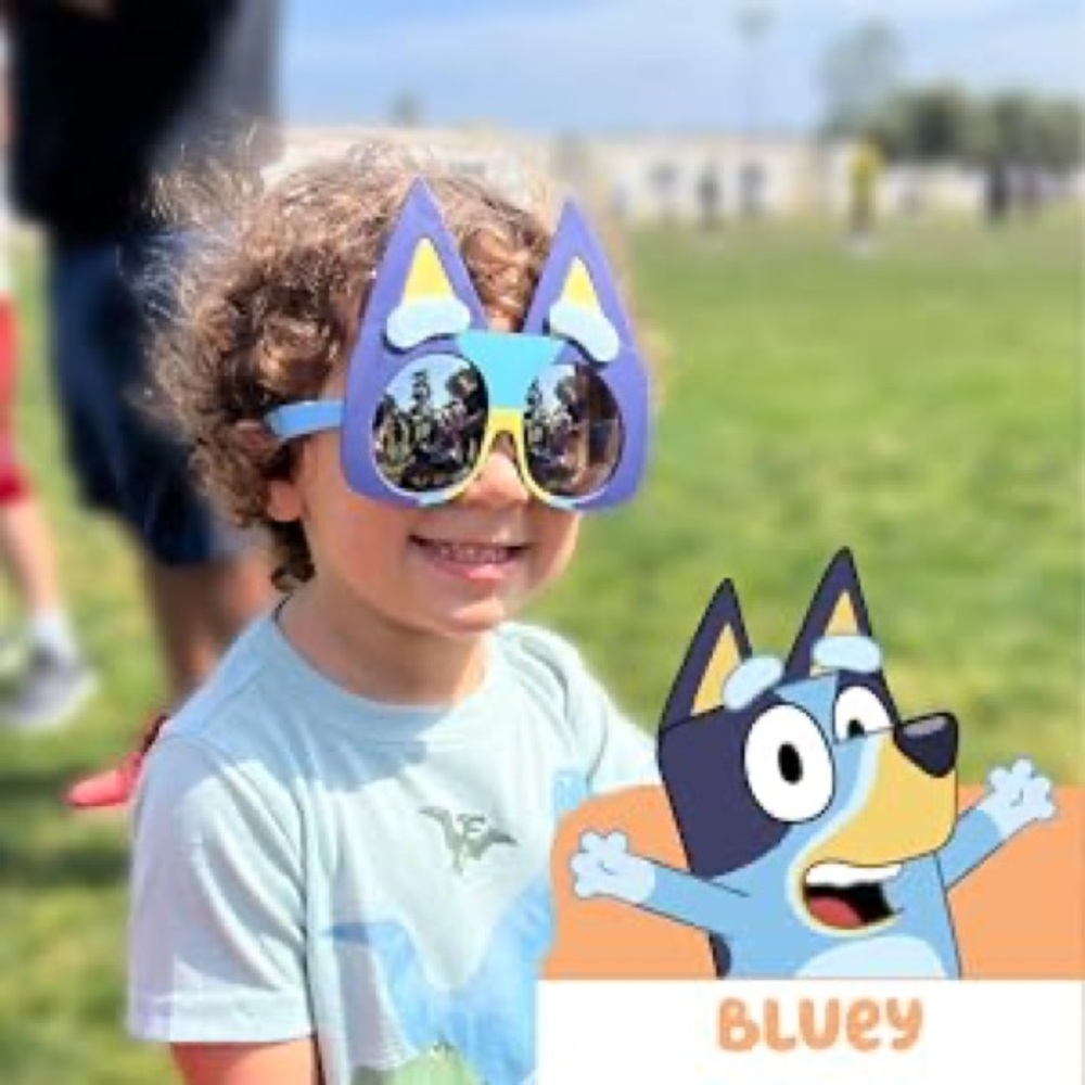 New  Without tags Bluey Sunglasses one size kids